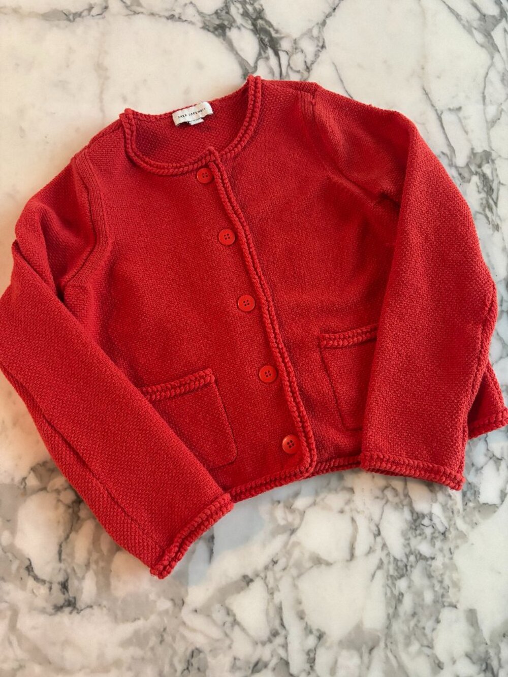 FREE ASSEMBLY Button Front Cardigan - XS